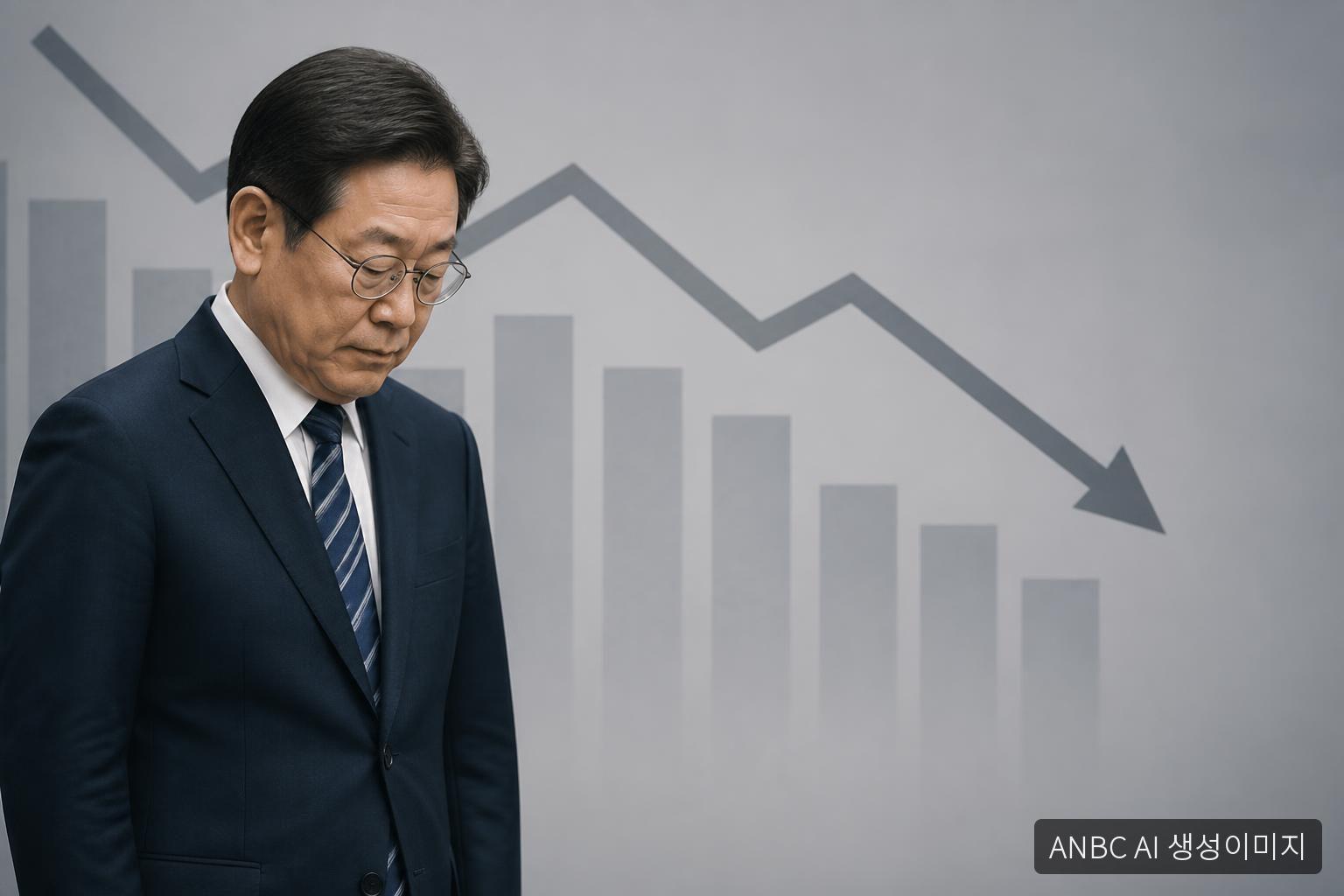 이 대통령 국정지지율 33.8%…9주째 하락, 취임 후 최저