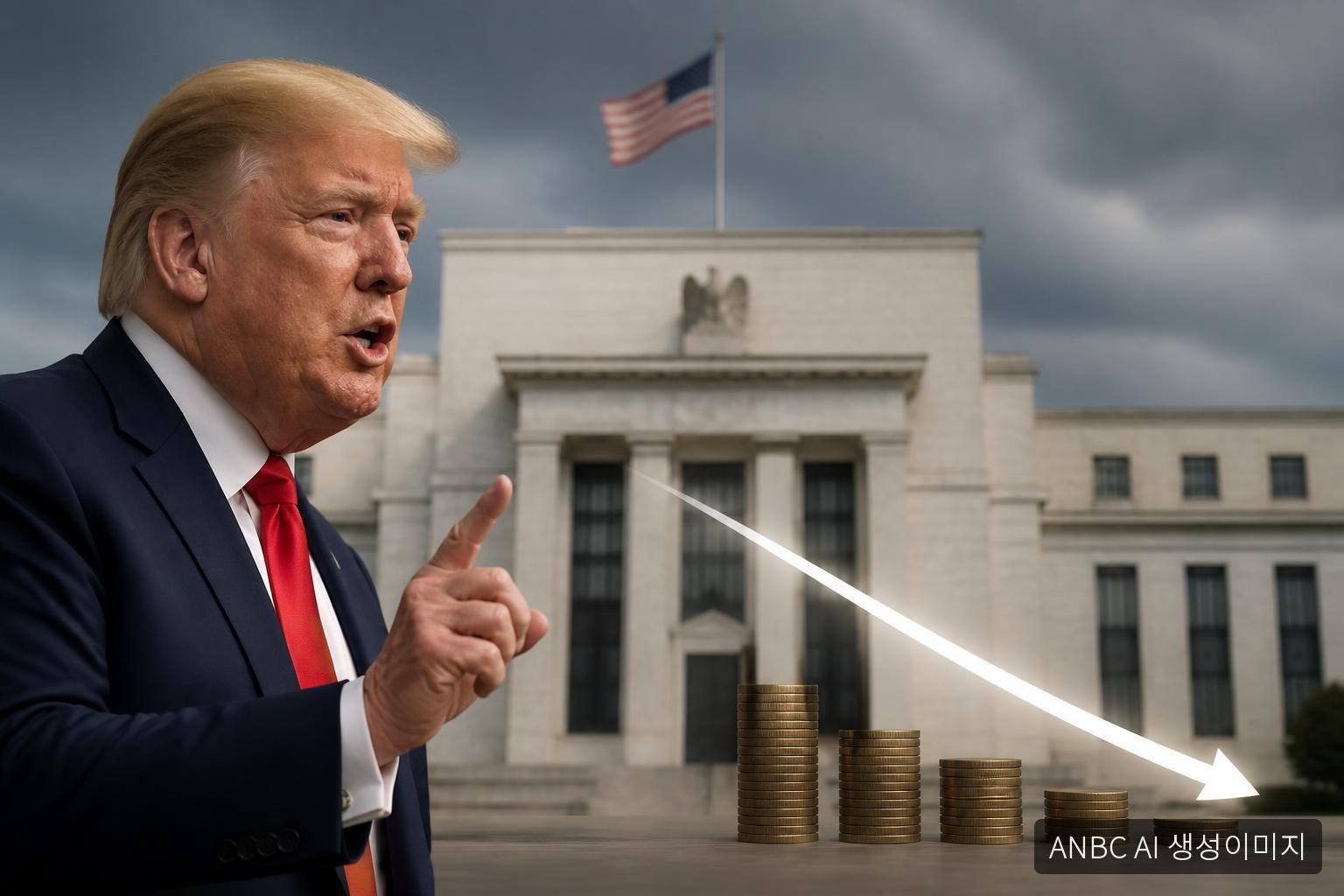 트럼프, FOMC 앞두고 미국이 세계 최저 금리 가져야 주장