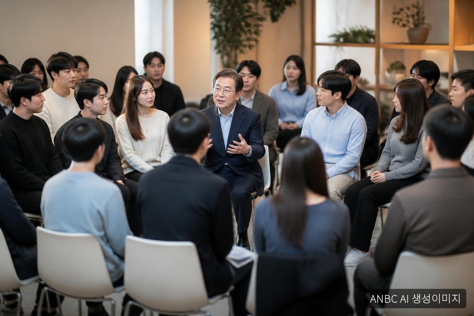이 대통령, 청년 150명 만나‥일자리·주거 토론