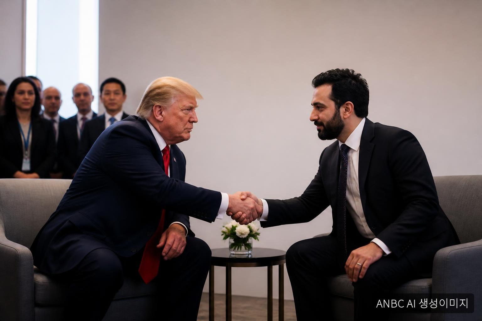 With the world's leaders waiting, Trump meets with Mamdani