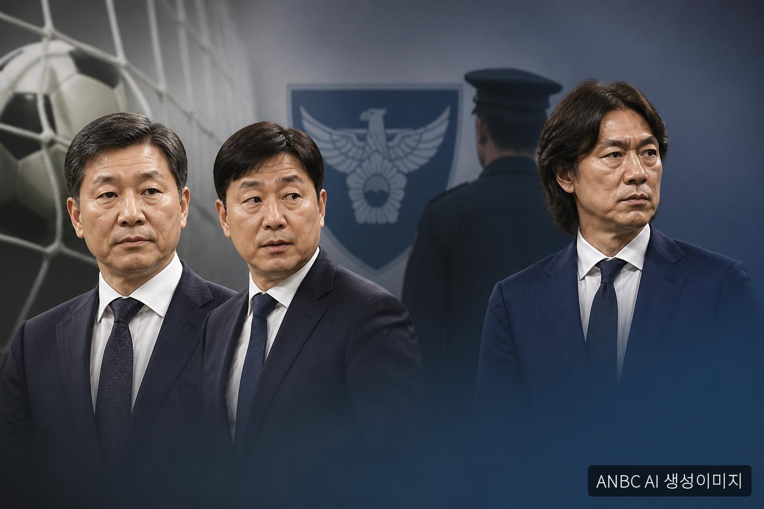 경찰, '감독 선임 의혹' 정몽규 전 축협회장, 이임생 전 이사 송치…홍명보는 불송치