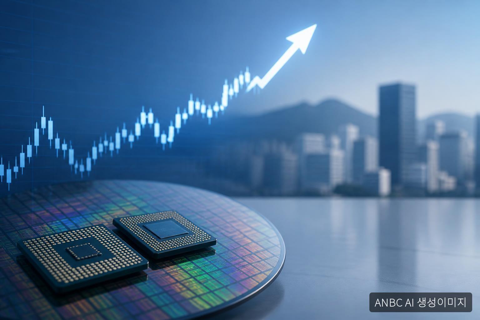 코스피, 반도체 강세에 장 초반 1%대 상승