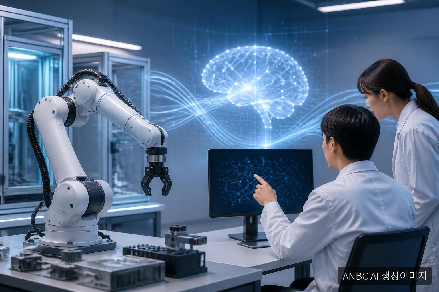 연구실·AI·로봇 묶었다…스카이인텔리전스, 피지컬 AI 실증