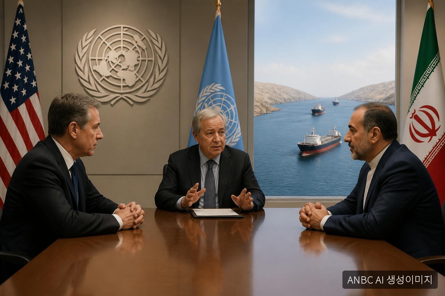 US, Iran hold mediated UNGA talks on ending war, opening Strait of Hormuz