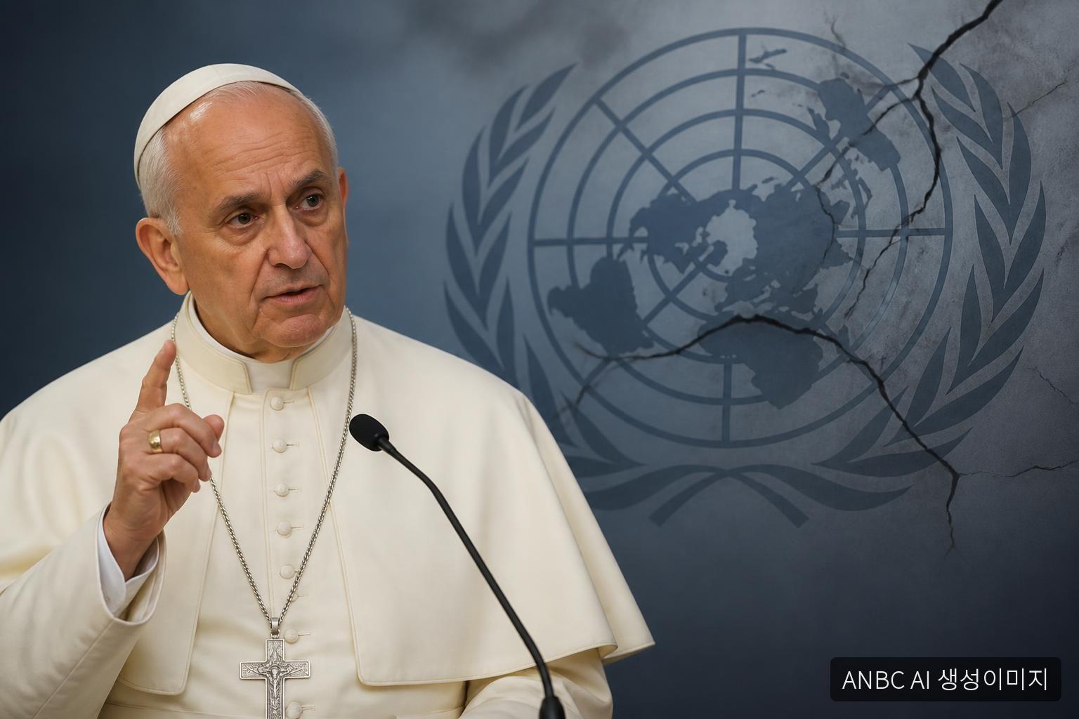 Pope Leo warns in France that UN risks becoming ’charade’