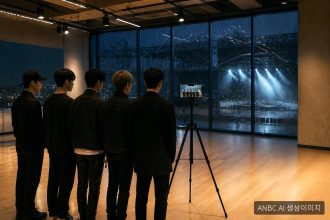 [저녁뉴스] 뉴욕 무대 취소에도 멈추지 않은 TXT, 연습실 라이브로 팬들과 만났다