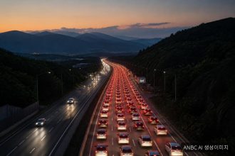 추석 연휴 끝, 귀경 차량 몰리며 주요 고속도로 정체