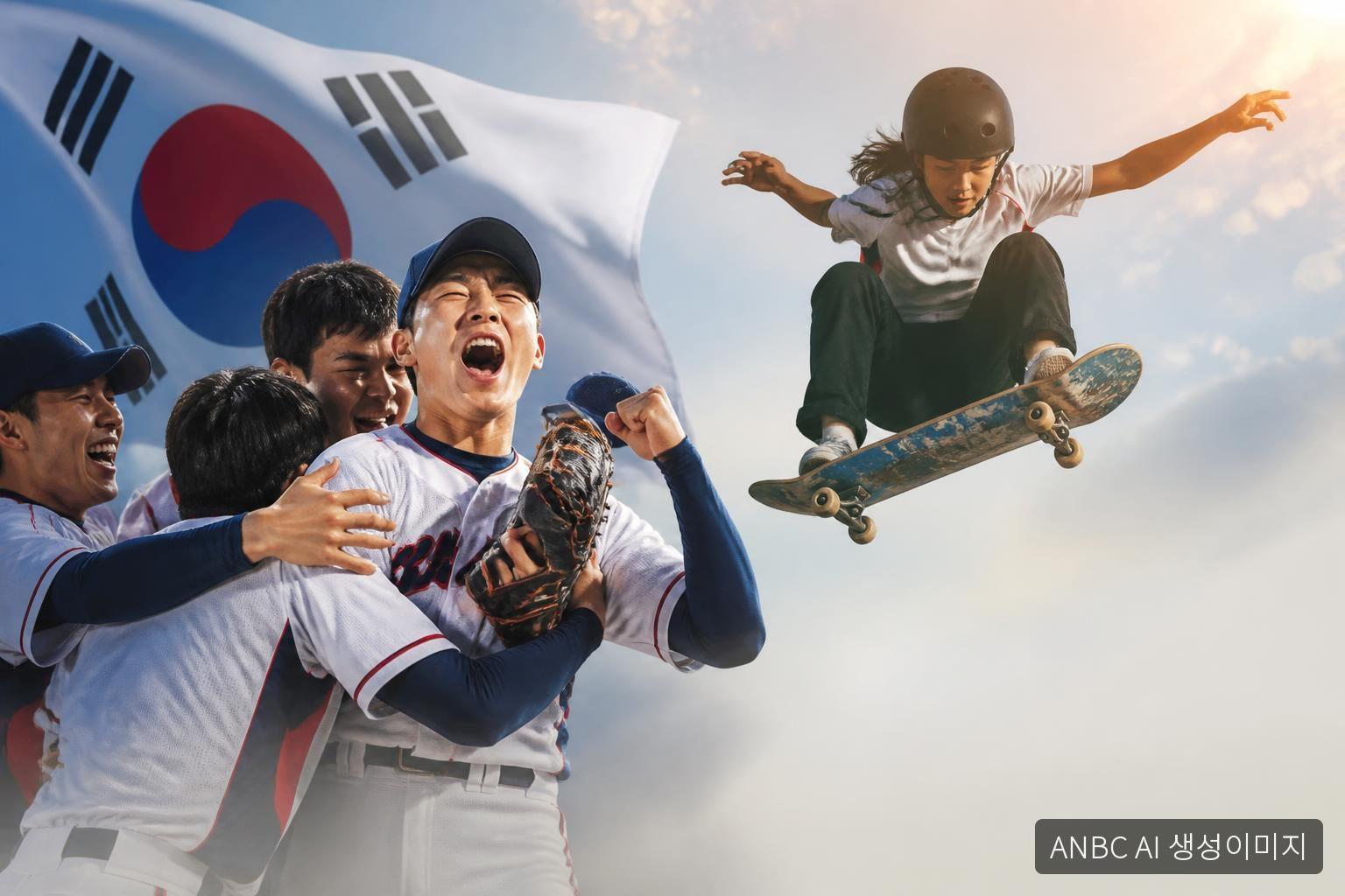(Asiad) S. Korea rakes in 5 gold medals; baseball stars, teen skateboarder come through
