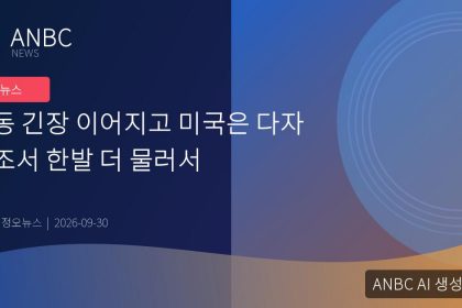 중동 긴장 이어지고 미국은 다자 공조서 한발 더 물러서
