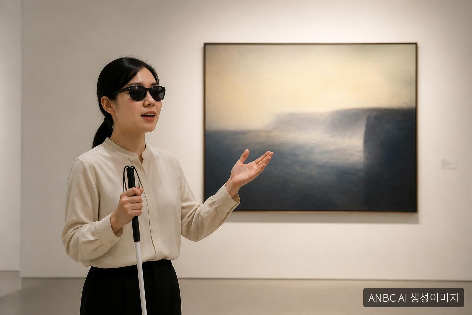 “보이지 않아도, 나는 이렇게 봤다”…시각장애인이 미술관 도슨트로