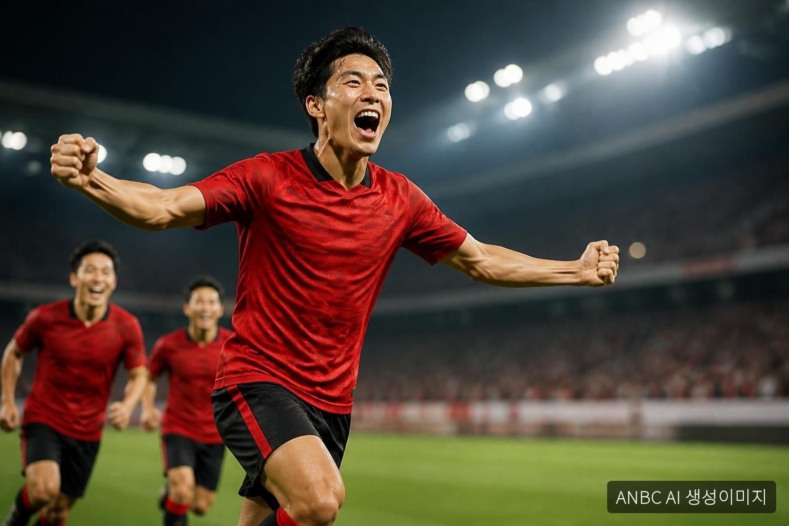 '4연패 도전' 남자 축구, 중국에 2-1 역전승…결승 선착[나고야AG]