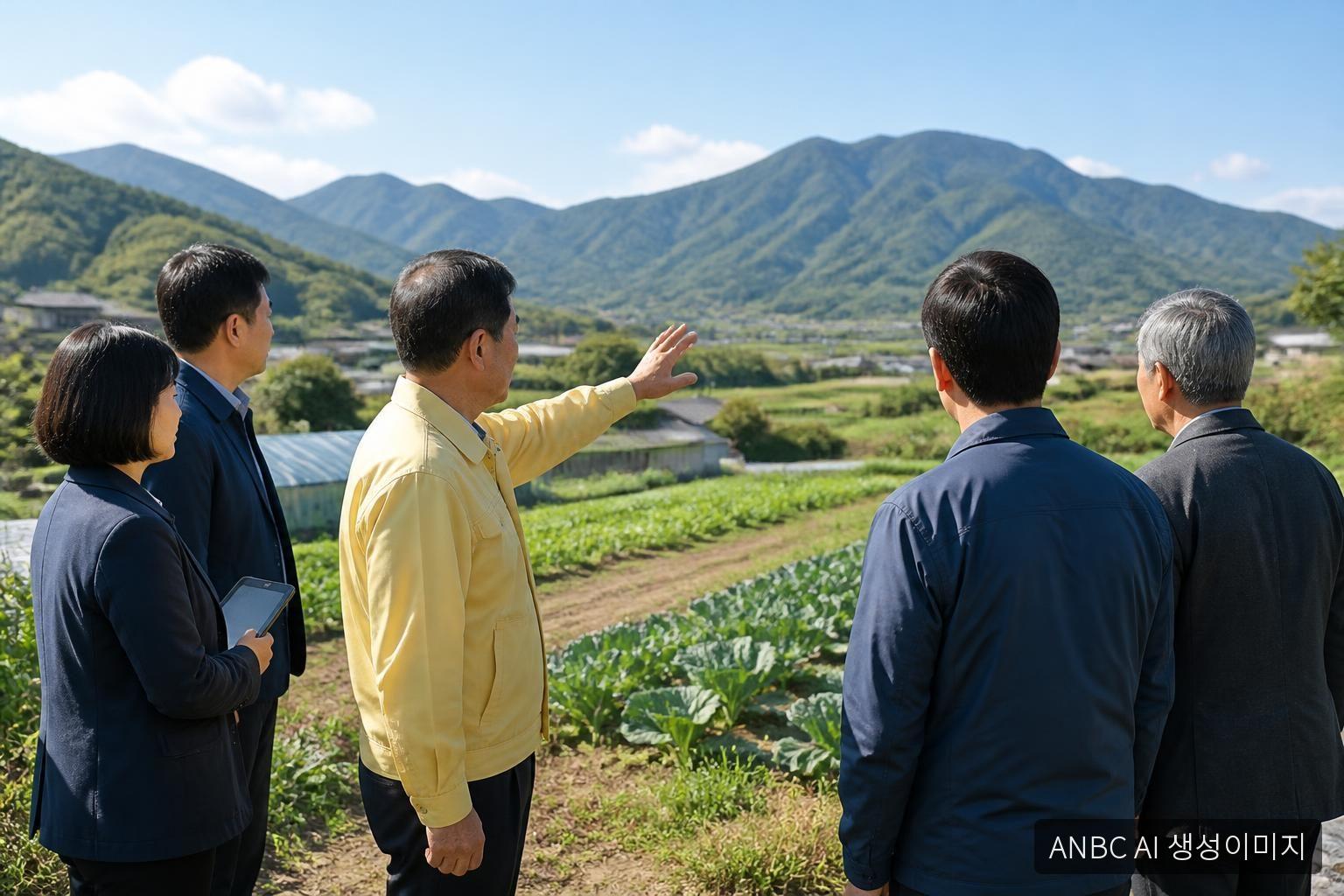전남광주특별시, 구례 농어촌 기본소득 시범사업 현장 점검