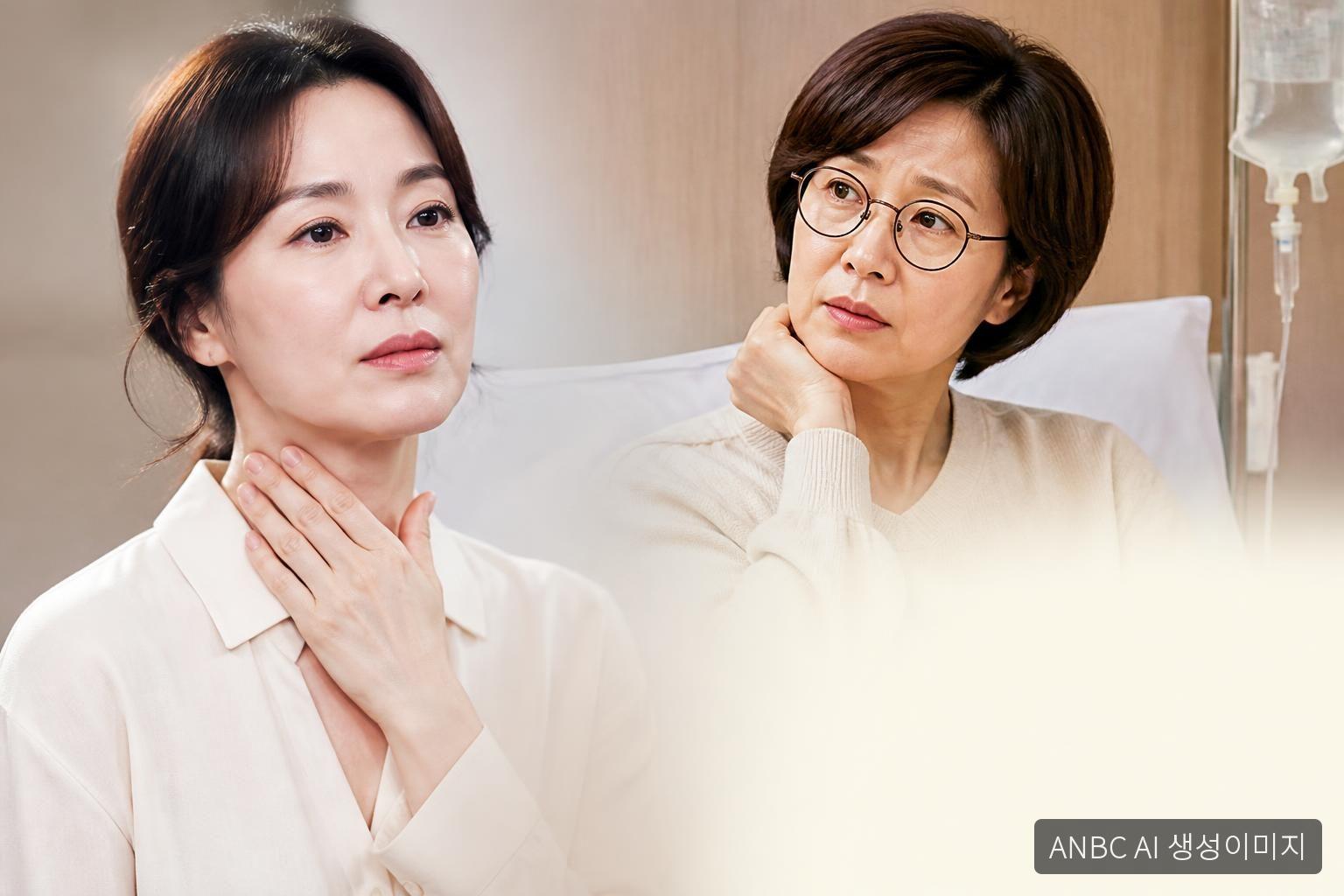 김정난, 갑상샘암 수술 고백…박미선 '암 투병' 중 동행