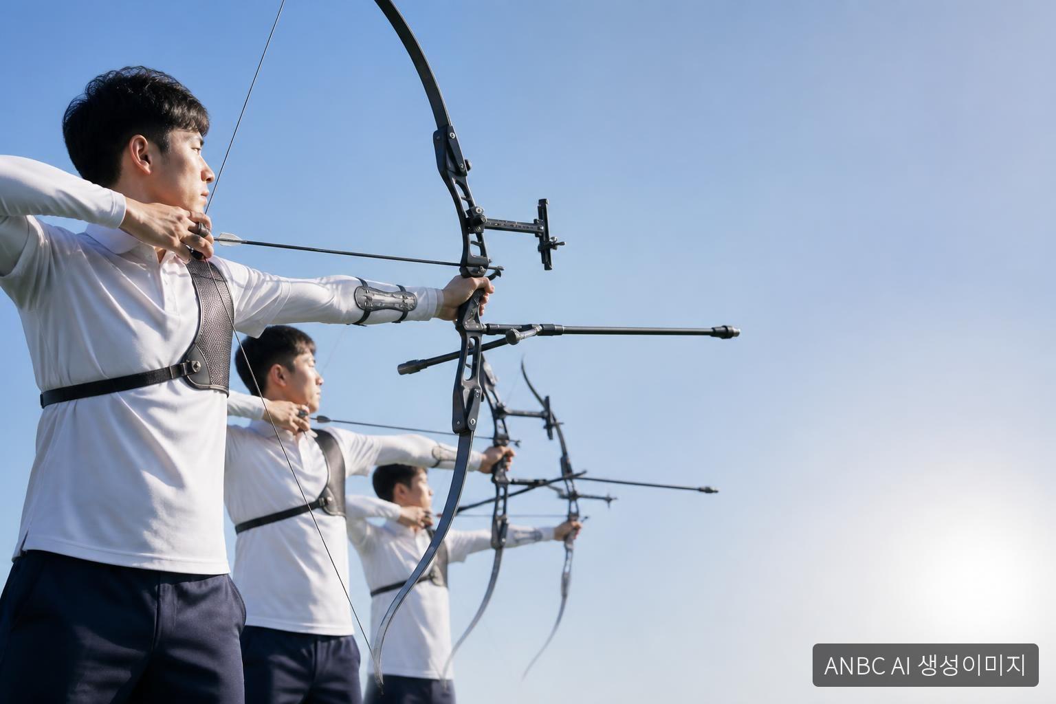 한국 남자 리커브 궁사들, 아시안게임 단체전 2연패
