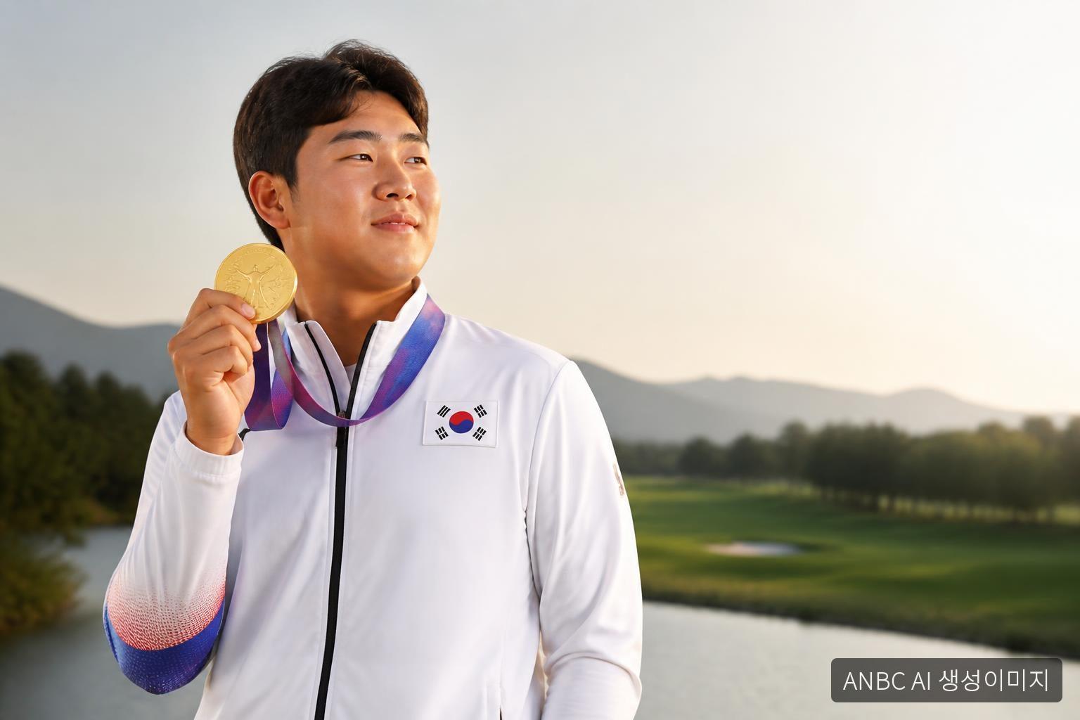 South Korean golfer Tom Kim receives a military exemption with a gold medal at the Asian Games