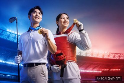 김주형 골프 금메달·송다빈 태권도 첫 금…한국, 아시안게임서 동반 낭보