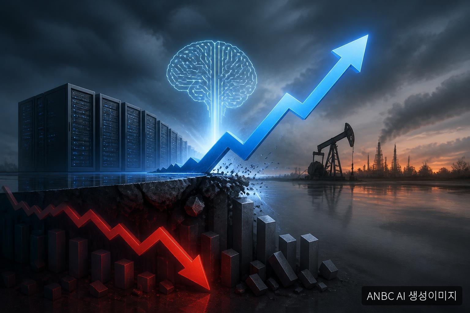 고금리·고유가에도 AI주는 웃었다…S&P500 종목 80%는 하락
