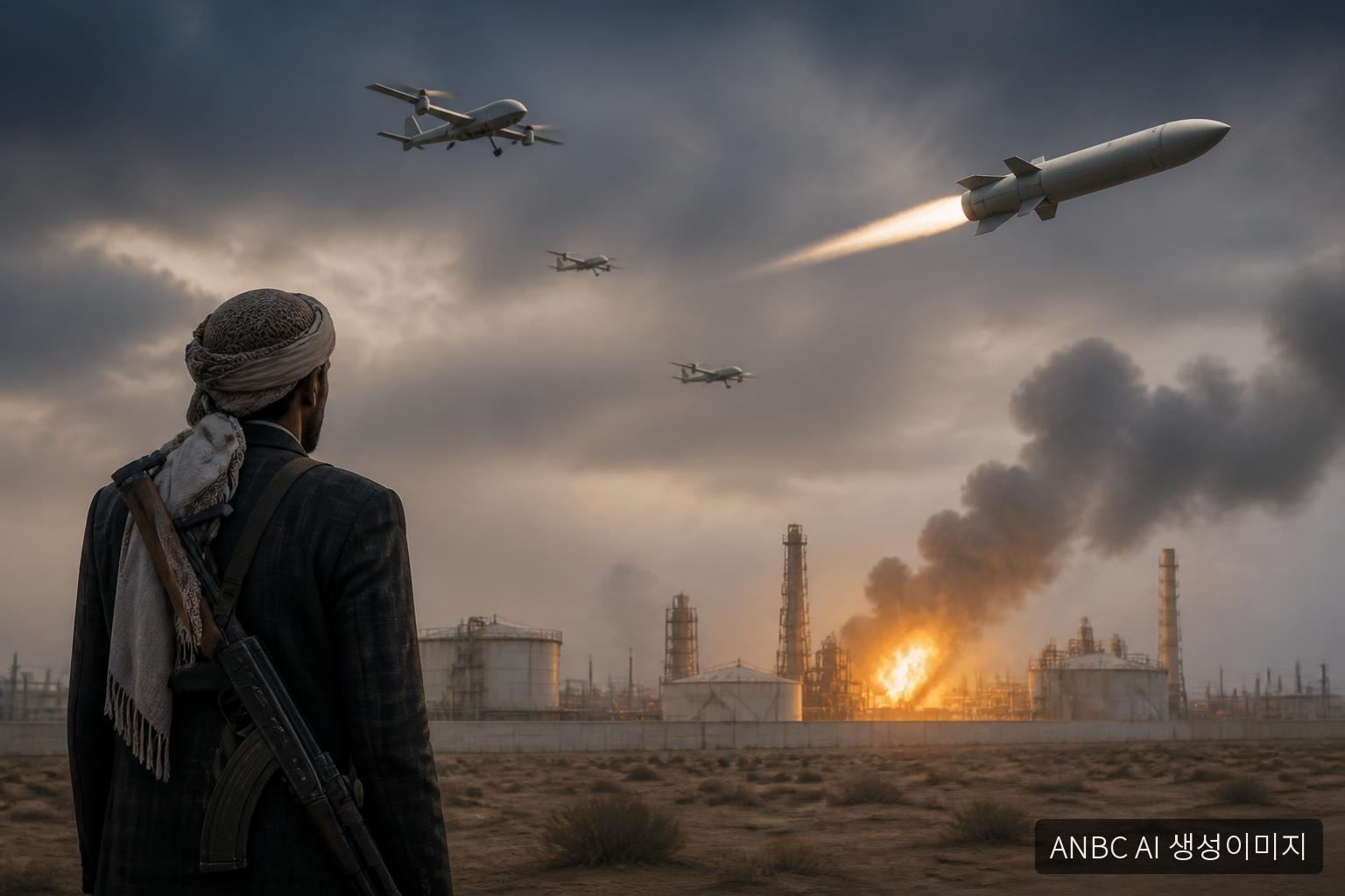 Houthis say they hit Saudi sites with missiles, drones
