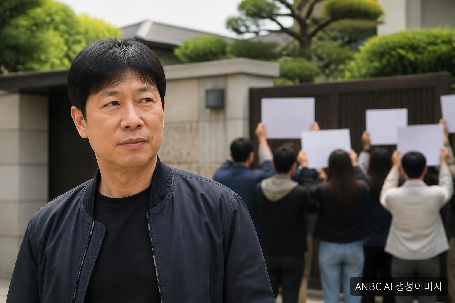 영화인연대, 유해진 자택 앞 시위에 "개인 안전 위협 안돼"