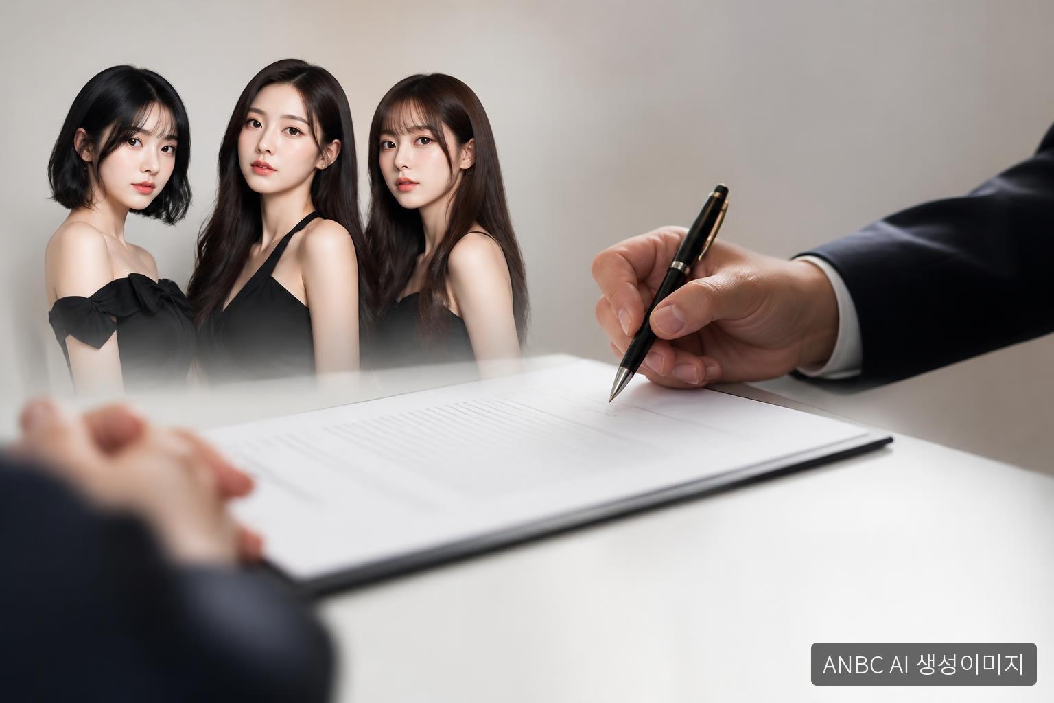 '비비지' 은하·신비·엄지, 언코어와 전속계약…"새 팀명도 고려"