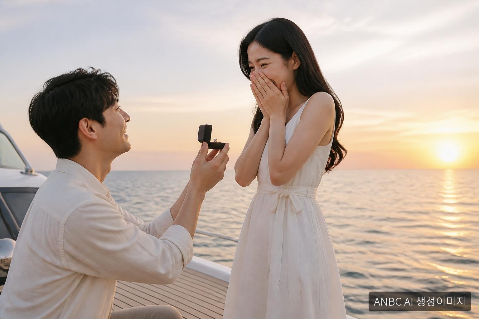 엄정욱, ♥지안 요트 프러포즈 대성공 "울다 웃다 속이기 힘들었다"