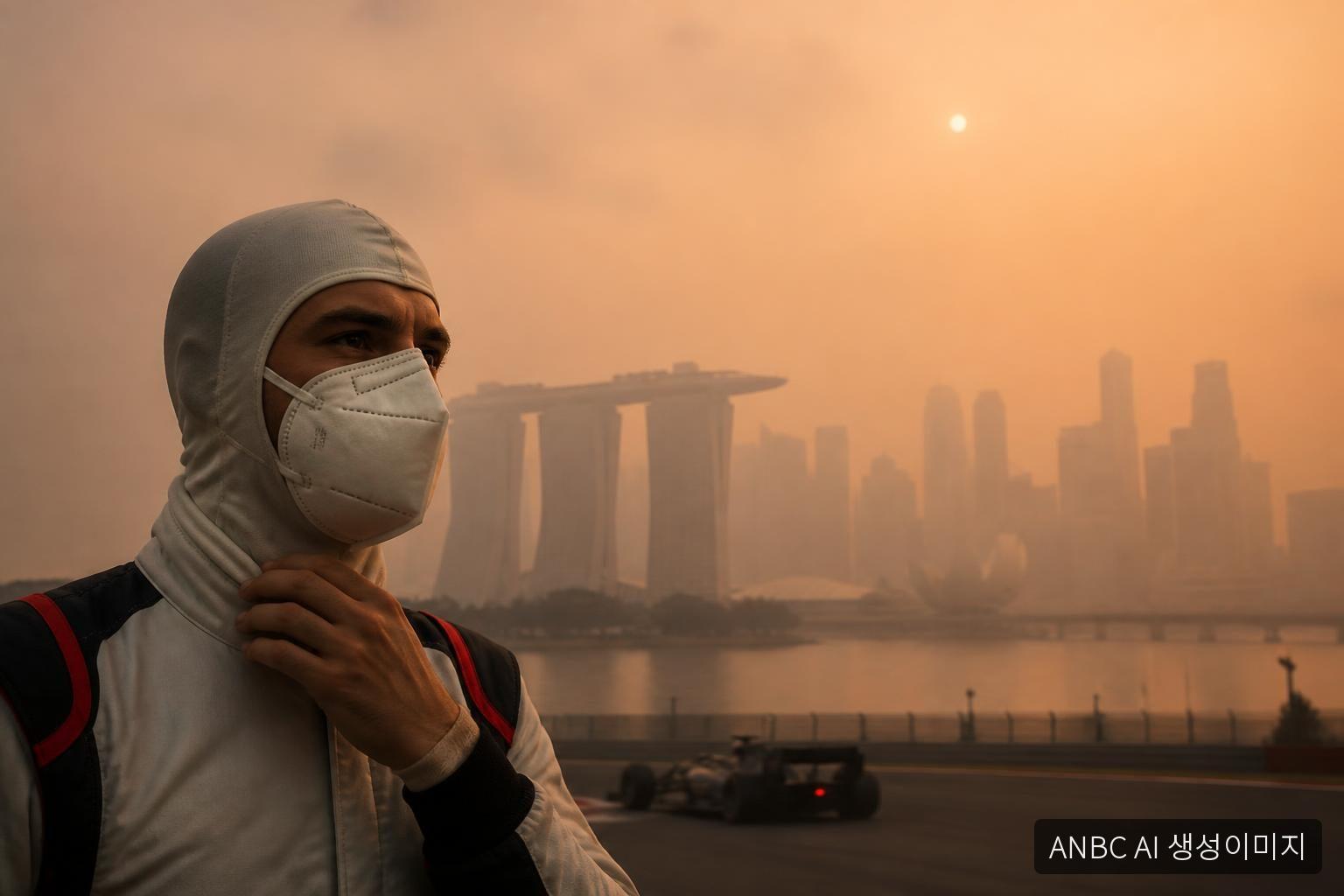 F1 drivers face ‘unhealthy’ Singapore air as ‘super’ El Niño fuels wildfire haze