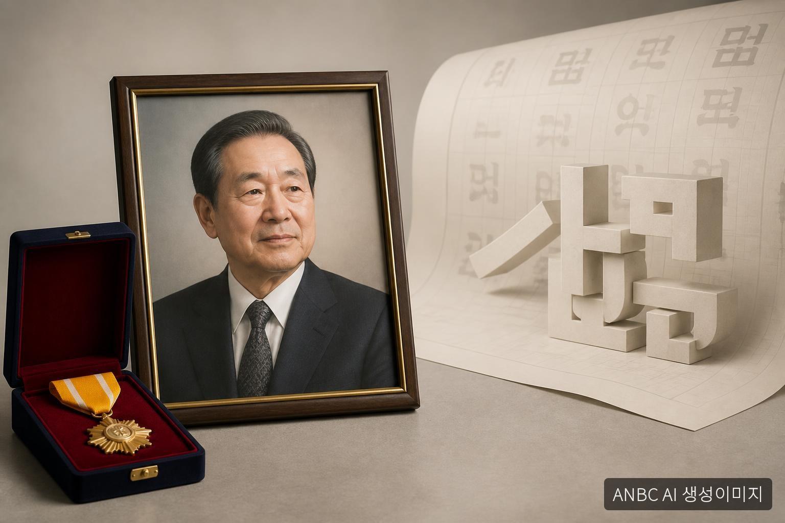 ‘한글 글꼴 1000여종 개발·보급’ 고 석금호 대표에 은관문화훈장