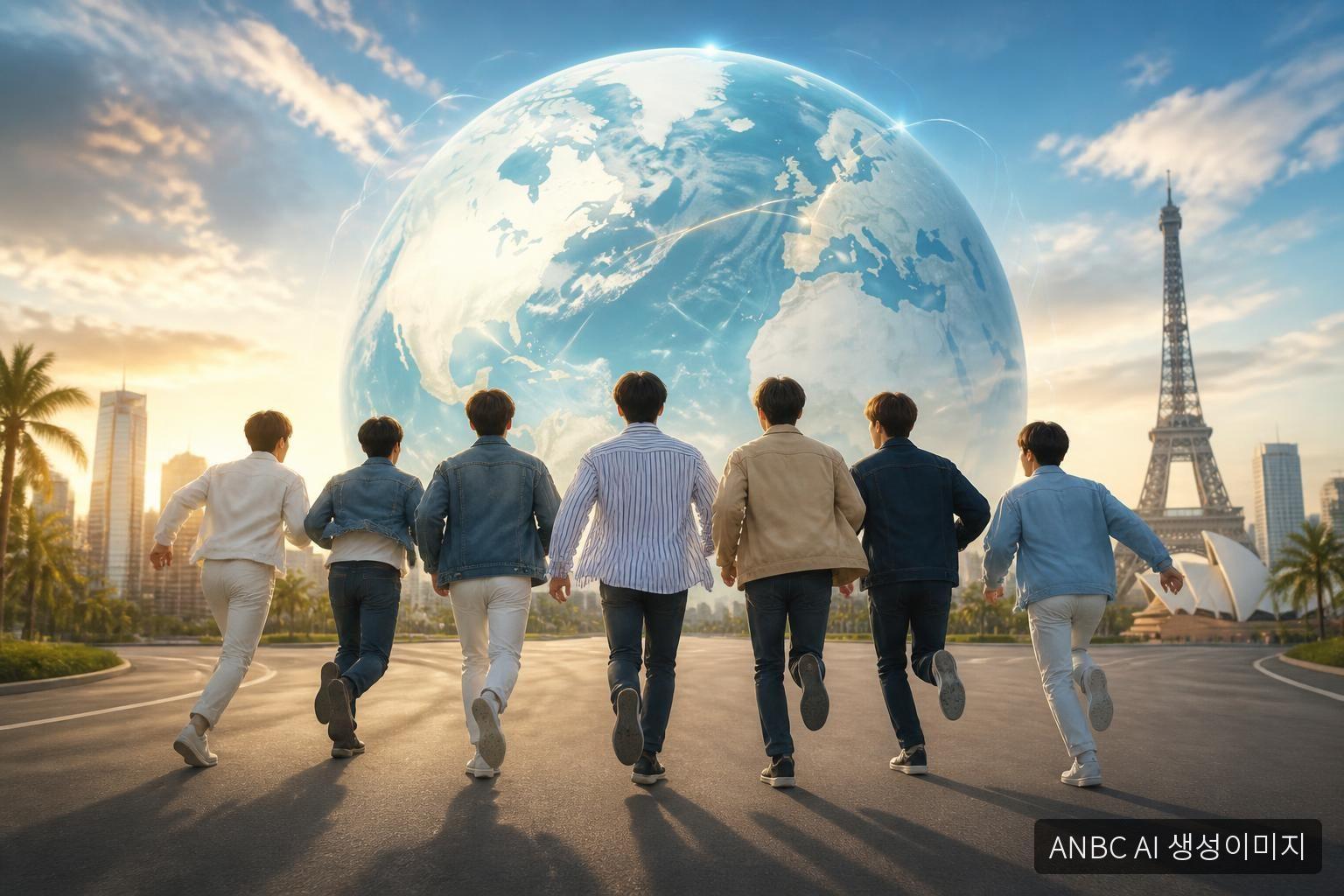 방탄소년단, 스케줄 없을 땐 뭐 할까..'달려라 방탄 2.0' 월드투어와 달린다