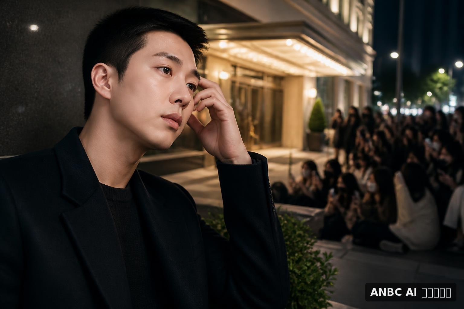 방탄 RM, 호텔 앞 상주 팬들에 호소 "잠도 못잔다…부디"