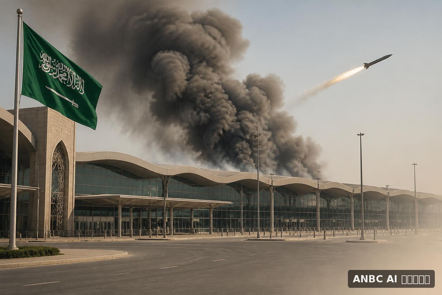 Saudi Arabia confirms three dead in Houthi strikes on its airports