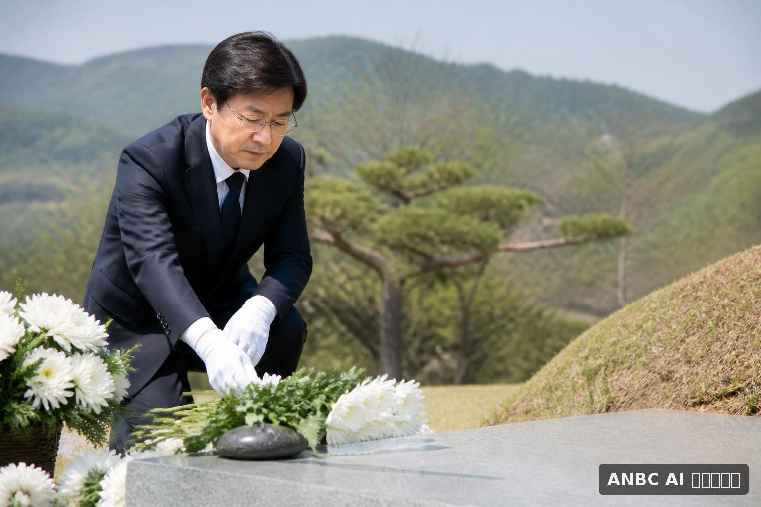 조경태, 봉하마을 찾아 故 노무현 전 대통령 묘소 참배