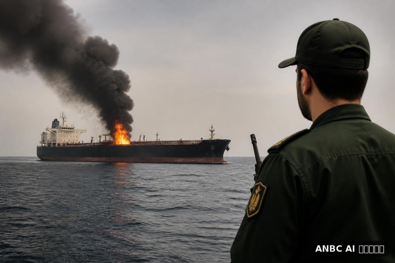 Iran's IRGC strikes tanker and threatens to target vessels beyond Hormuz