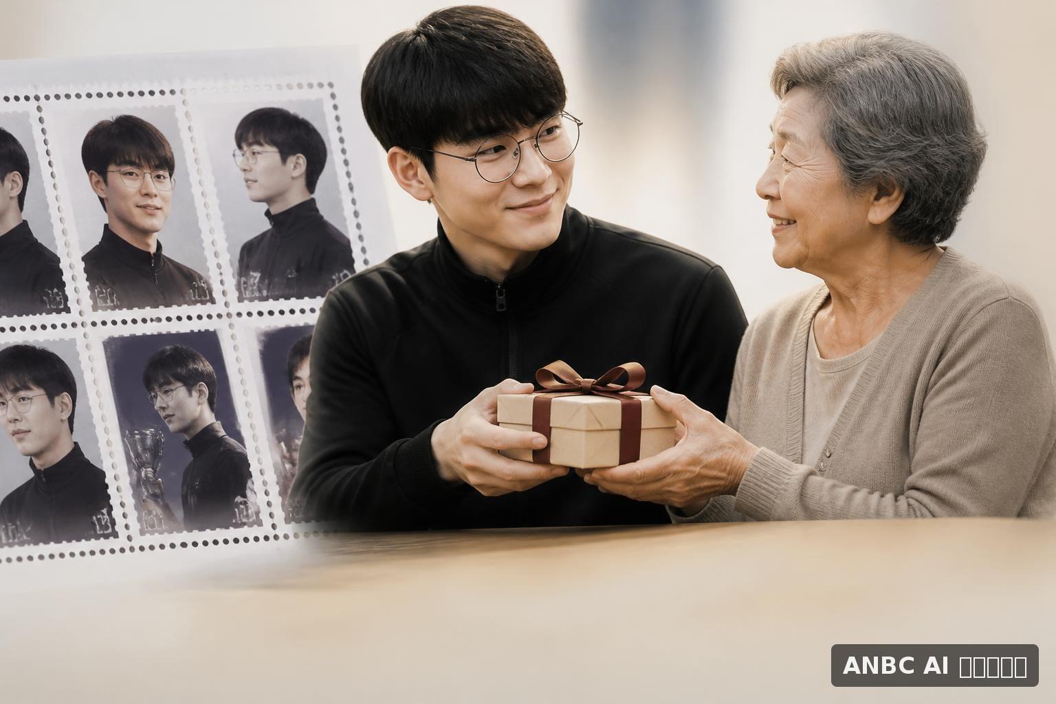 [현장]스포츠 선수 개인 최초 기념우표…페이커 "첫 선물은 할머니에게"