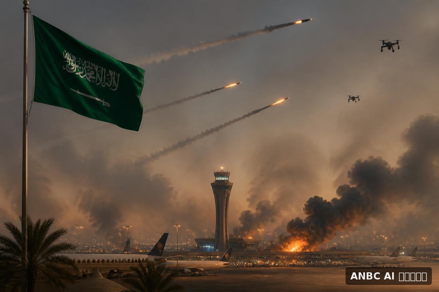 Saudi Arabia faces new missile and drone fire after major attacks on airports
