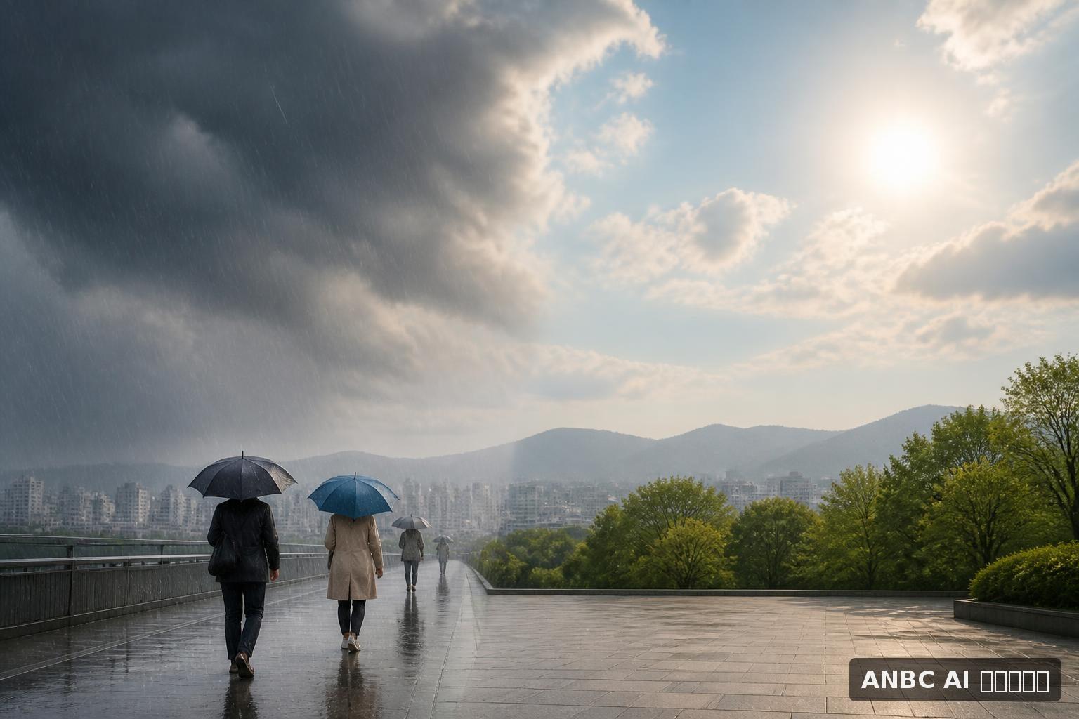 낮 최고 25도, 전국 곳곳 비…밤부터 쌀쌀
