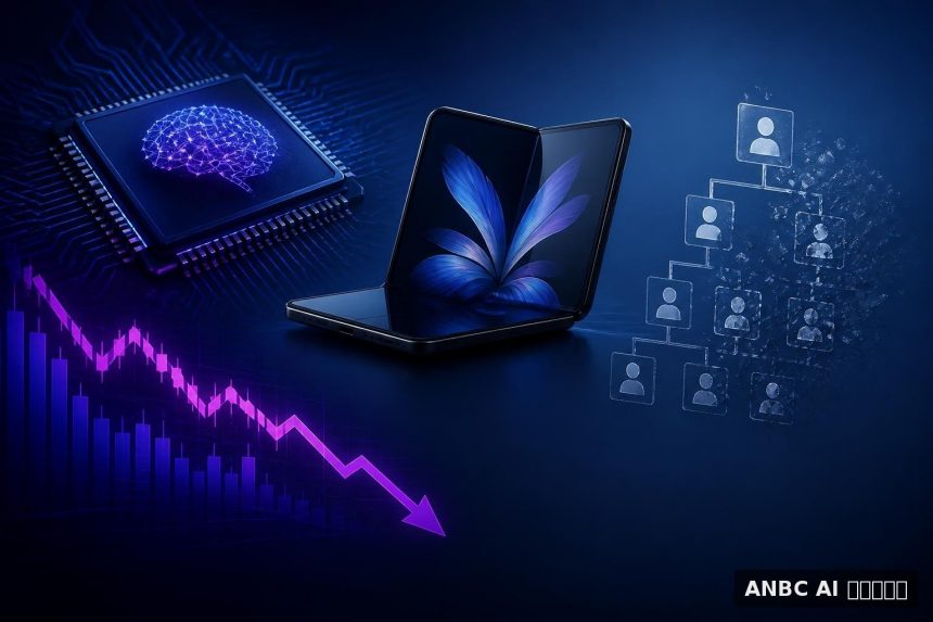 AI 기대 재평가에 반도체주 급락…폴더블 아이폰·카카오 AI 분사도 속도