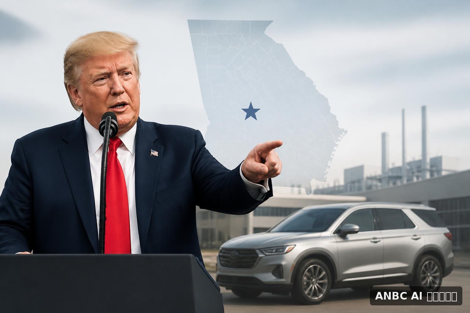 Trump Says Hyundai Motor Just Announced $560 Million Georgia Investment