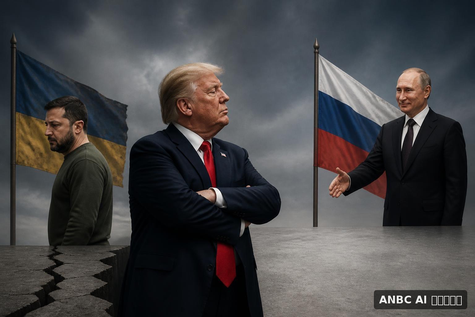 US ties with Ukraine hit a new low as Trump slights Zelenskyy and eases up on Russia