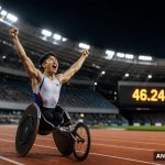 장민호, 400m 세계기록·100m 아시아기록…아시안패러게임 2관왕