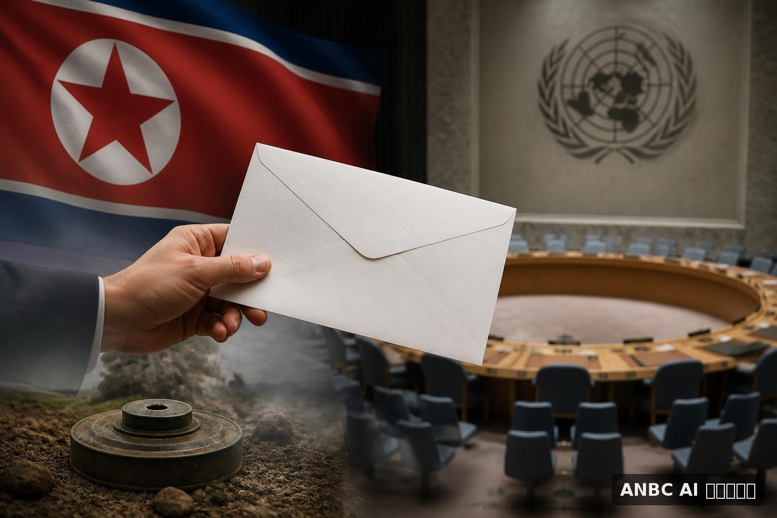 북 "지뢰폭발, 한국 조작"…유엔 안보리 의장에 서한